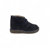 Polacchini LESCOUCOU in suede blu navy con laccio