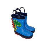 Rain boot MR. TIGGLE dinosauro bluette/verde/rosso