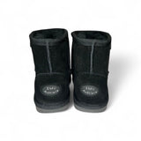 EMU AUSTRALIA Wallaby Mini nero in suede e 100% lana merinos WATER RESISTANT