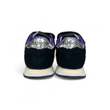 SNEAKER GINNICA SUN68 Baby girl in suede e nylon neri con velcri