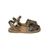 Minorchine RIA MENORCA in glitter brown/gold camouflage