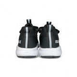 Ginniche anti-pronazione ISTAMAX in materiale tecnico nero/bianco con velcro e lacci elastici