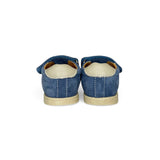 Sandali Primi Passi BALOCCHI in suede blu jeans con strap